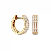 Pendientes oro amarillo CRKT04