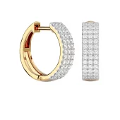 Pendientes oro amarillo CRKT05