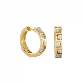 Pendientes oro amarillo CRKT16