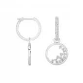 Pendientes oro blanco BOBG13