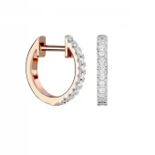 Pendientes oro rosa BOD020