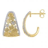 pendientes oro amarillo BJX31