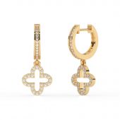 pendientes oro amarillo BOTL01