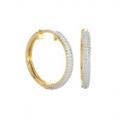 pendientes oro amarillo CRKT07