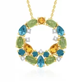 Collar oro amarillo CLKC14