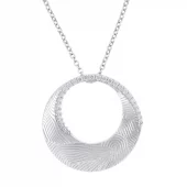 Collar oro blanco CJX21