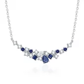 Collar oro blanco CPL22