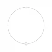 Collar oro blanco CTL02