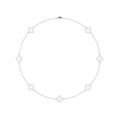 Collar oro blanco CTL03