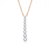 Collar oro rosa CBVK02