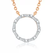 Collar oro rosa CBVK04