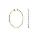 Pendientes oro amarillo BOK020