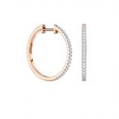 Pendientes oro rosa BOD