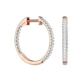 Pendientes oro rosa BOK010