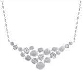 collar oro blanco CJX31