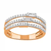 Anillo de oro rosa BP05