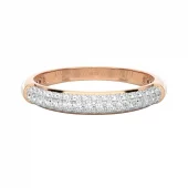 Anillo de oro rosa RRPV070