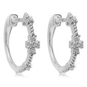 Pendientes de oro blanco 2180247