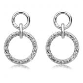 Pendientes de oro blanco 2180824