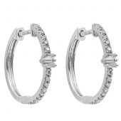 Pendientes de oro blanco 2180584